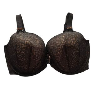 Elomi Black Lace Underwire Bra